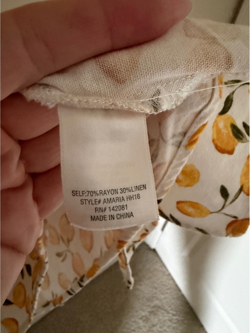 L mi ami lemon dress - Picture 5 of 8